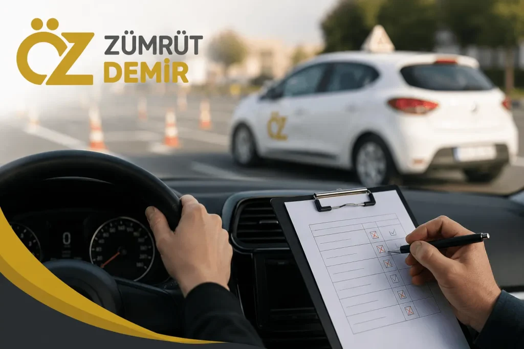 Ehliyet Direksiyon Sınavında En Çok Yapılan Hatalar ve Nasıl Önlenir?